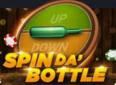 SPIN DA' BOTTLE — up or down game